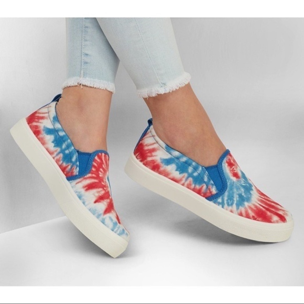 Skechers Street Poppy Hippy Hype Tie Dye Sneaker Size 7